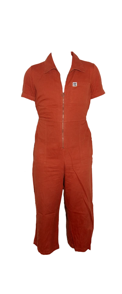 Orange Lucy & Yak Jumpsuit